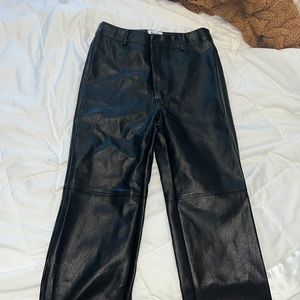 Vegan Leather Pants